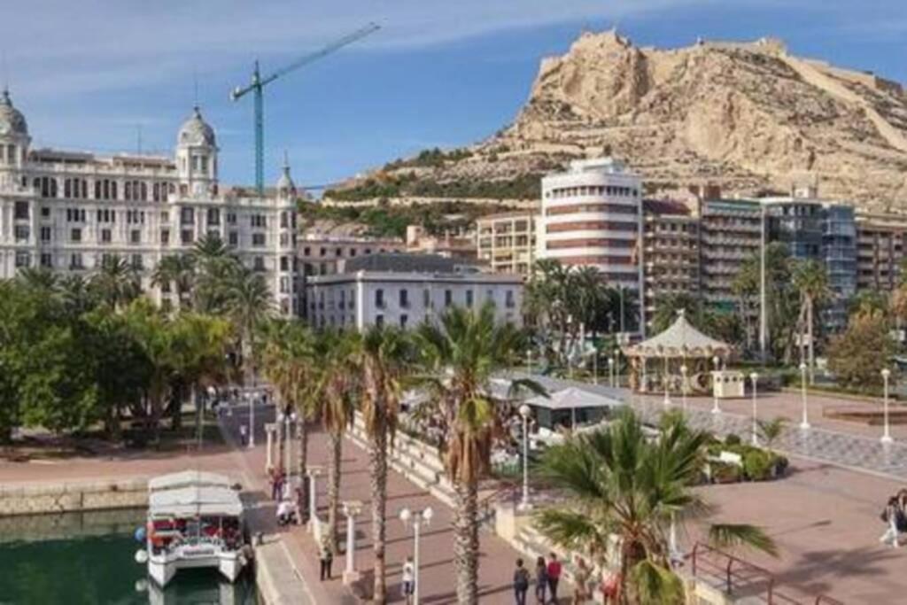 Apartamento Boutique Centrico A 5 Min Playa Alicante Exteriör bild