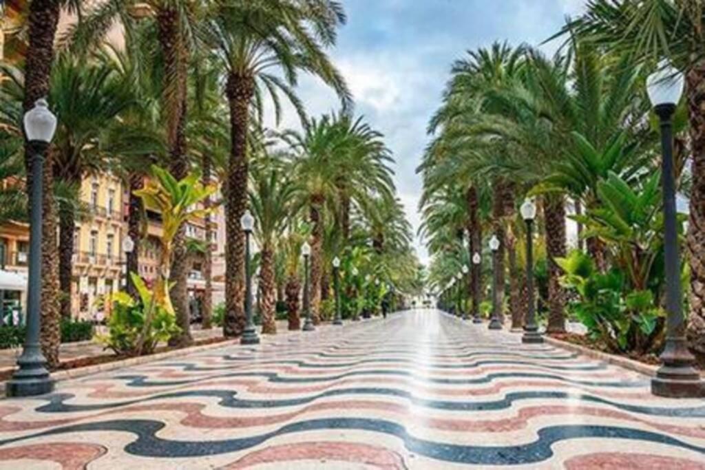 Apartamento Boutique Centrico A 5 Min Playa Alicante Exteriör bild
